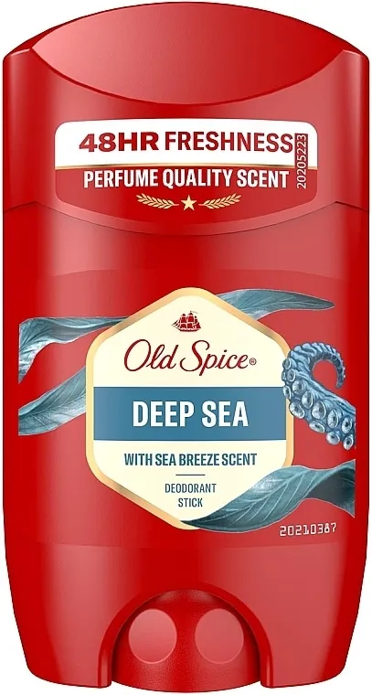 Old Spice Deep Sea Čvrsti antiperspirantni dezodorans