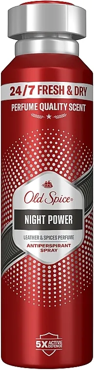 Old Spice Night Power Deodorant Spray Antiperspirant u spreju