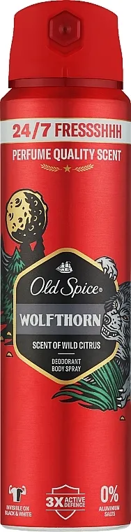 Old Spice Wolfthorn Deodorant Spray Dezodorans u obliku aerosola