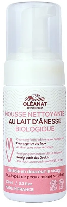 Oleanat Cleansing Foam With Organic Donkey Milk Čisteća pena za lice