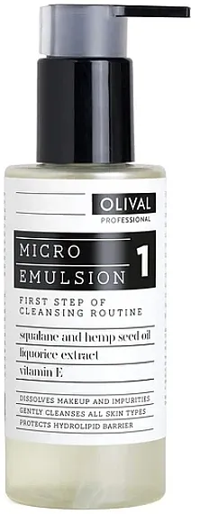 Olival Micro Emulsion 1 Mikro emulzija za prvi korak čišćenja lica