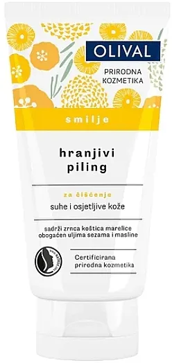 Olival Nourishing Peeling Hranljivi piling za lice "Immortelle"