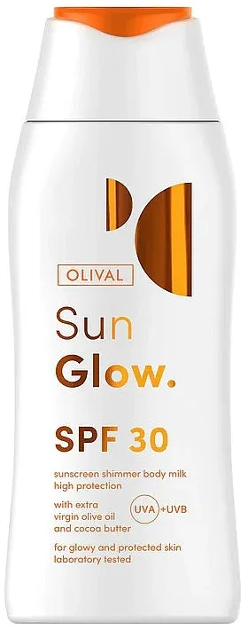 Olival SunGlow Sunscreen Shimmer Body Milk SPF30 Mleko za telo sa šimerom za sunčanje