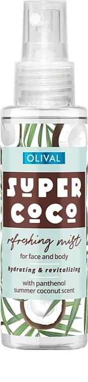 Olival Super Coco Refreshing Mist For Face And Body Osvežavajući sprej za lice i telo