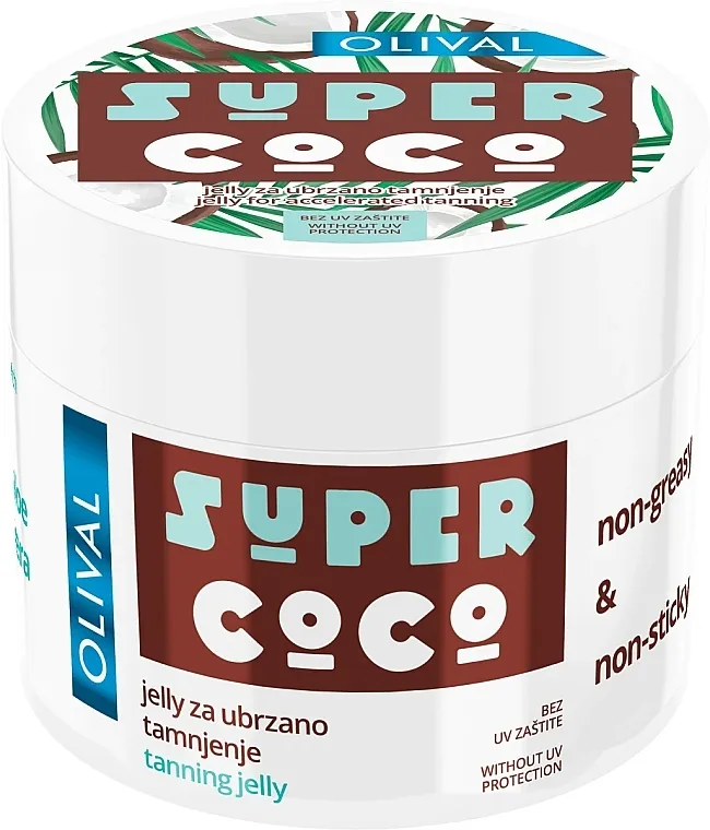 Olival Super Coco Tanning Jelly Hidratantni gel žele za brzo tamnjenje