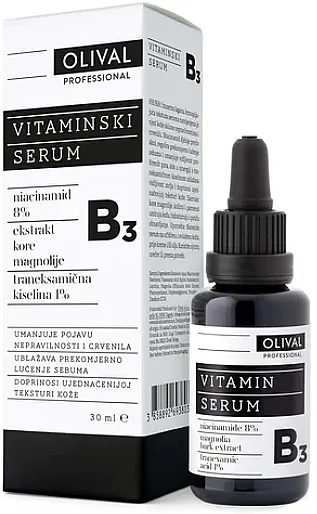 Olival Vitamin Serum B3 Vitaminski serum B3 za lice