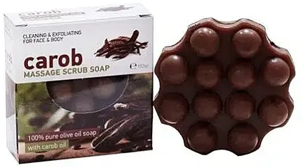 Olive Spa Carob Massage Scrub Soap Scrub sapun masažer od rogača