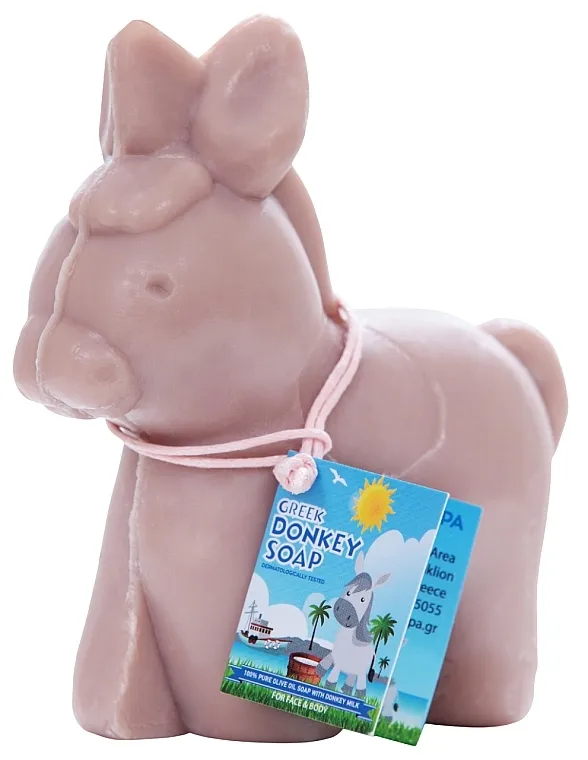 Olive Spa Donkey Shape Soap Sapunska figura magarca Brown