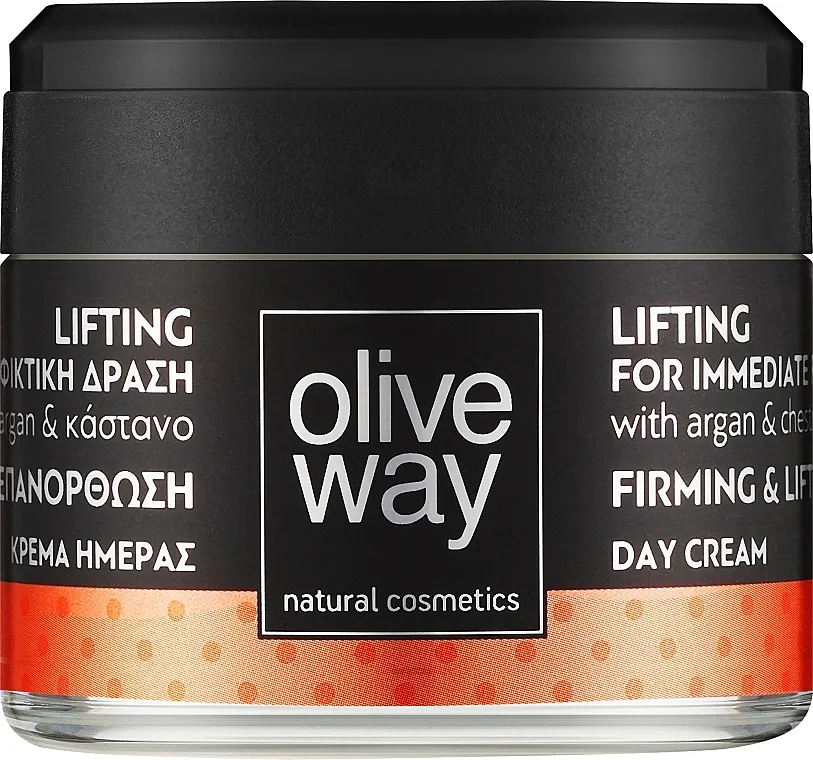 OliveWay Lifting Day Cream For Immediate Firming Krem za lifting lica za dan sa efektom trenutnog zatezanja kože