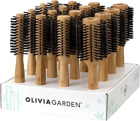 Olivia Garden Bamboo Touch Boar Display Set, 16 proizvoda