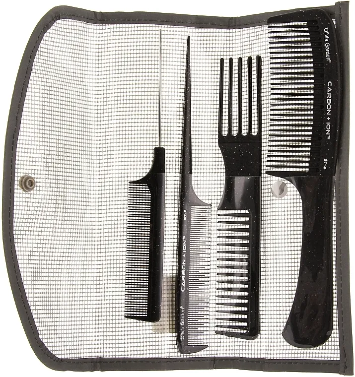 Olivia Garden Carbon Set češljeva ST