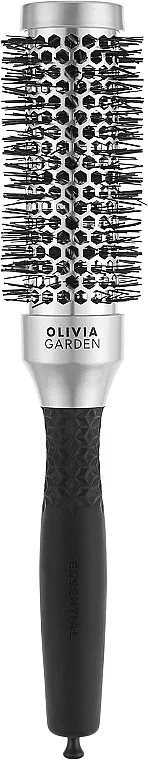 Olivia Garden Essential Blowout Classic Silver Termo četka za kosu