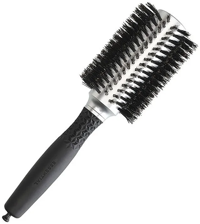 Olivia Garden Essential Soft Boar Bristles Silver Brush Četka za kosu, 35 mm