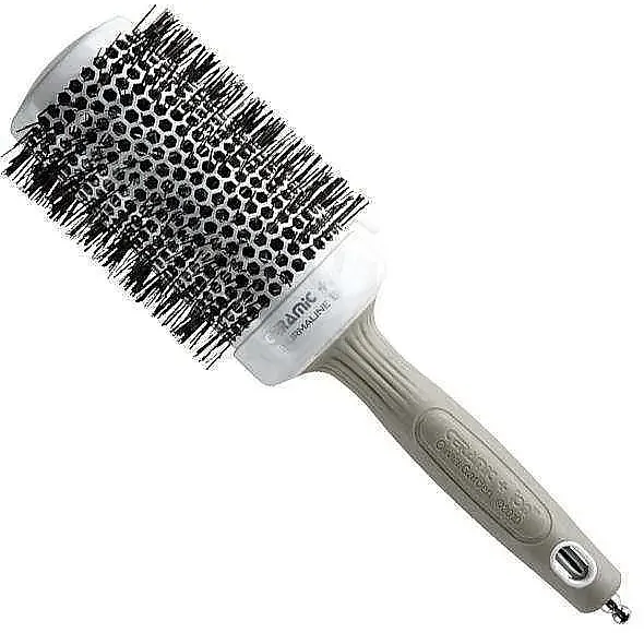 Olivia Garden Expert Blowout Shine White &amp; Grey Rotirajuća četka 55 mm
