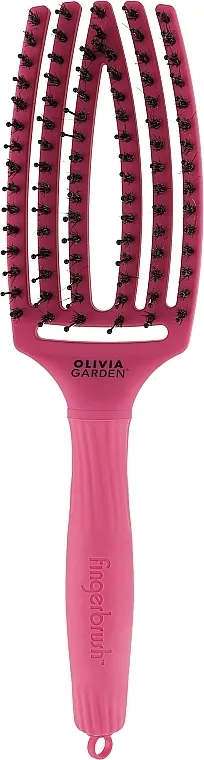 Olivia Garden Finger Brush Amazonki Bubble Pink Četka za kosu