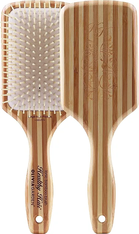 Olivia Garden Healthy Hair Rectangular Epoxy Eco-Friendly Bamboo Brush Četka od bambusa, pravokutna