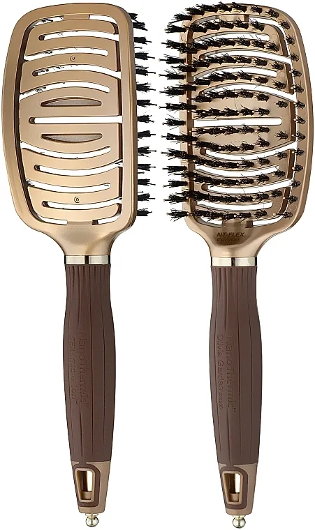 Olivia Garden NanoThermic Flex Combo Četka za kosu