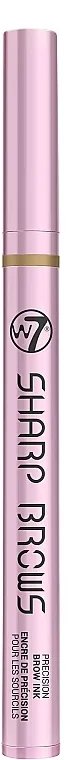 Olovka za obrve W7 Sharp Brows Precision Eyebrow Ink Pen