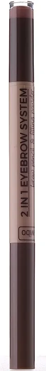 Olovka za obrve Wibo 2in1 Eyebrow System