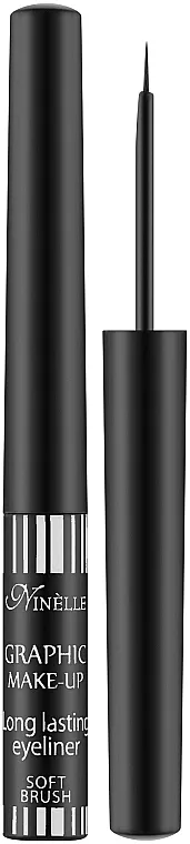 Olovka za oči Ninelle Graphic Make-up Long Lasting Eyeliner Soft Brush