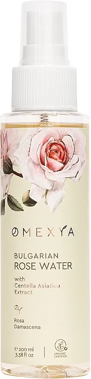 Omeya Bulgarian Rose Water Centella Asiatica Extract Organska ružina vodica sa azijskom centelom