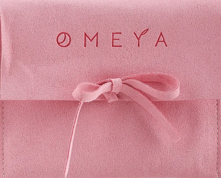 Omeya Rose Quartz Gua Sha Masažer za lice