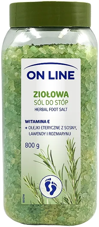 On Line Herbal Foot Salt Opuštajuća sol za stopala