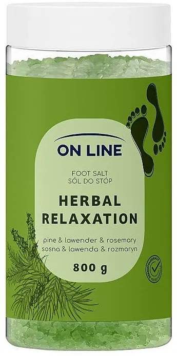 On Line Herbal Relaxation Foot Salt Opuštajuća so za stopala