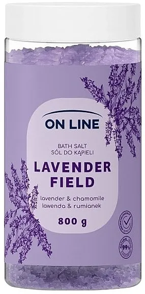 On Line Lavender Field Solf za kupatilo Lavandino polje