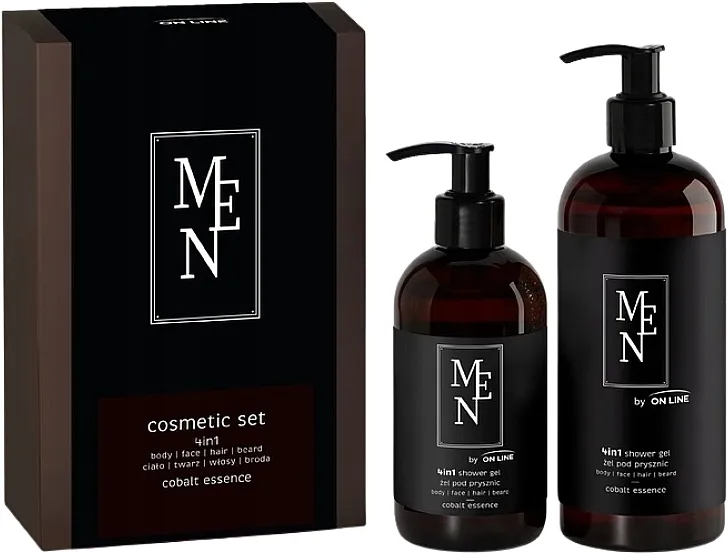 On Line Men Cosmetic Set  (sh/g/240ml + sh/g/400ml) Set za muškarce