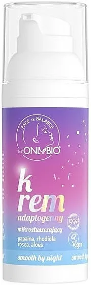 Only Bio Face In Balance Adaptogenic Micro-Exfoliating Face Cream Adaptogena mikro-piling krema za lice