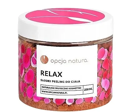 Opcja Natura Peeling Relax Slatki piling za telo Relax