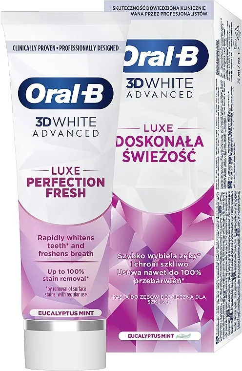 Oral-B 3D White Advanced Luxe Perfection Fresh Toothpaste Pasta za zube