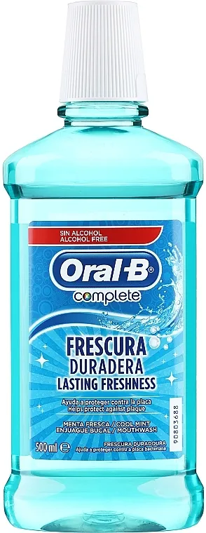 Oral-B Complete Lasting Freshness Cool Mint Tečnost za ispiranje usta "Ledena svežina"