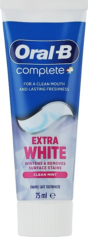 Oral-B Complete Plus Extra White Cool Mint Pasta za zube