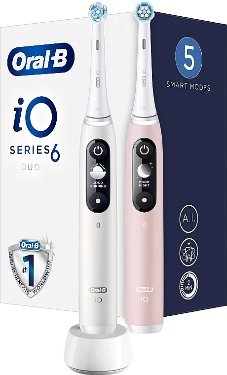Oral-B iO Series 6 (toothbrushes/2pcs) Set