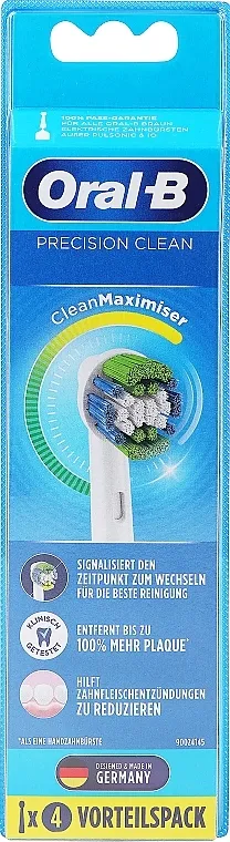 Oral-B Precision Clean Clean Maximizer Zamenljiva električna glava četkice za zube, 4 kom.