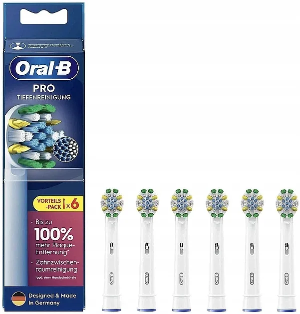 Oral-B Pro Floss Action Power Toothbrush Refill Heads Zamenske glave za električnu četkicu za zube, 6 kom.