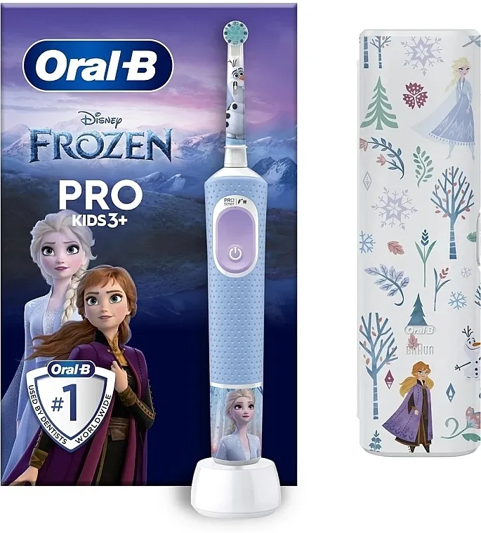 Oral-B Pro Kids Frozen Special Edition (tooth/brush/1pcs + case) Set