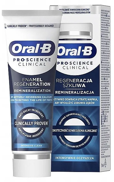 Oral-B Pro-Science Clinical Regeneration Intensive Clean Toothpaste Remineralizujuća pasta za zube
