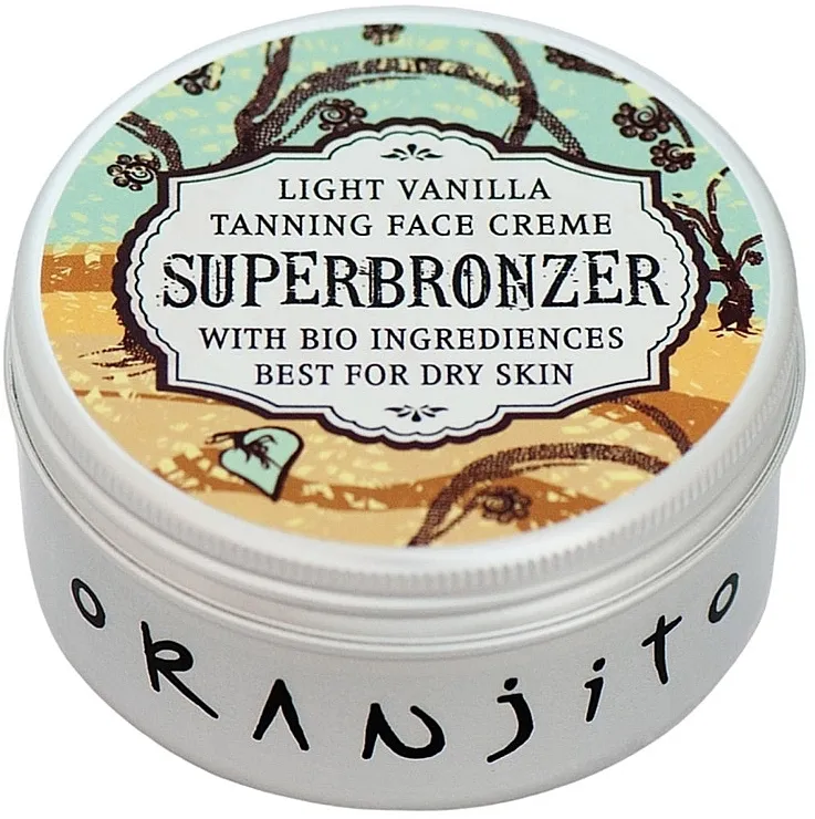 Oranjito Superbronzer Light Vanilla Krema za lice za sunčanje u solariju