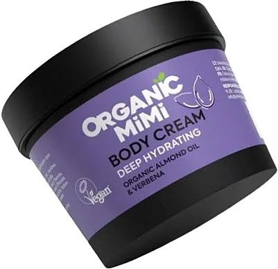Organic Mimi Body Cream Deep Hydrating Almond &amp; Verbena Krema za dubinsku hidrataciju tela "Badem i verbena"