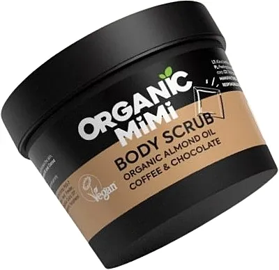 Organic Mimi Body Scrub Coffee &amp; Chocolate Piling za telo "Kafa i čokolada"