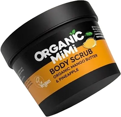 Organic Mimi Body Scrub Mango &amp; Pineapple Piling za telo "Mango i ananas"