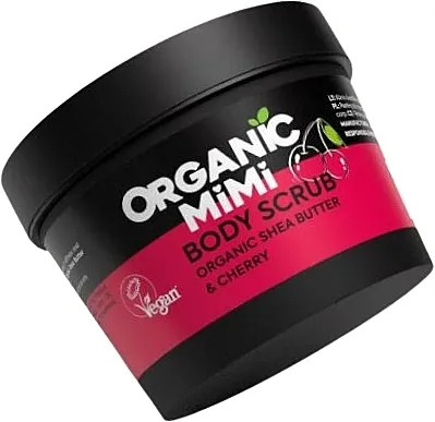 Organic Mimi Body Scrub Shea &amp; Cherry Piling za telo "Shea i višnja"