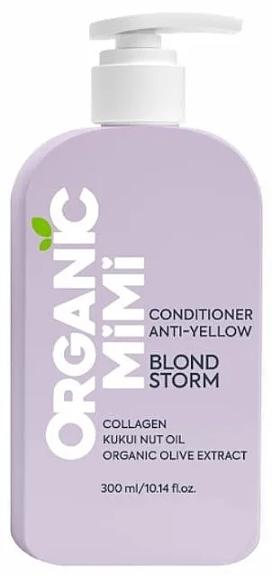 Organic Mimi Conditioner Anti-Yellow Blond Storm Regenerator za kosu protiv žutila