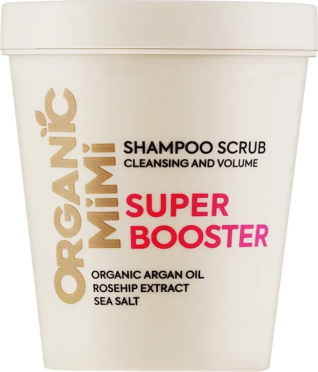 Organic Mimi Shampoo Scrub Super Booster Šampon-piling Super Booster