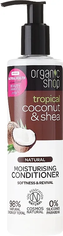 Organic Shop Coconut And Shea Conditioner Balzam za kosu "Kokos i shea maslac"