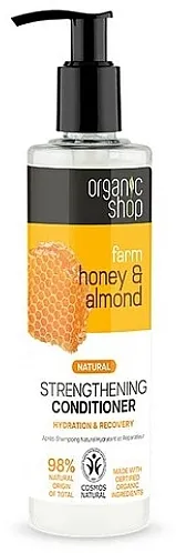 Organic Shop Conditioner Regenerator za kosu med i badem