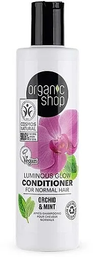 Organic Shop Luminous Glow Conditioner Regenerator za normalnu kosu Orhideja i Nana